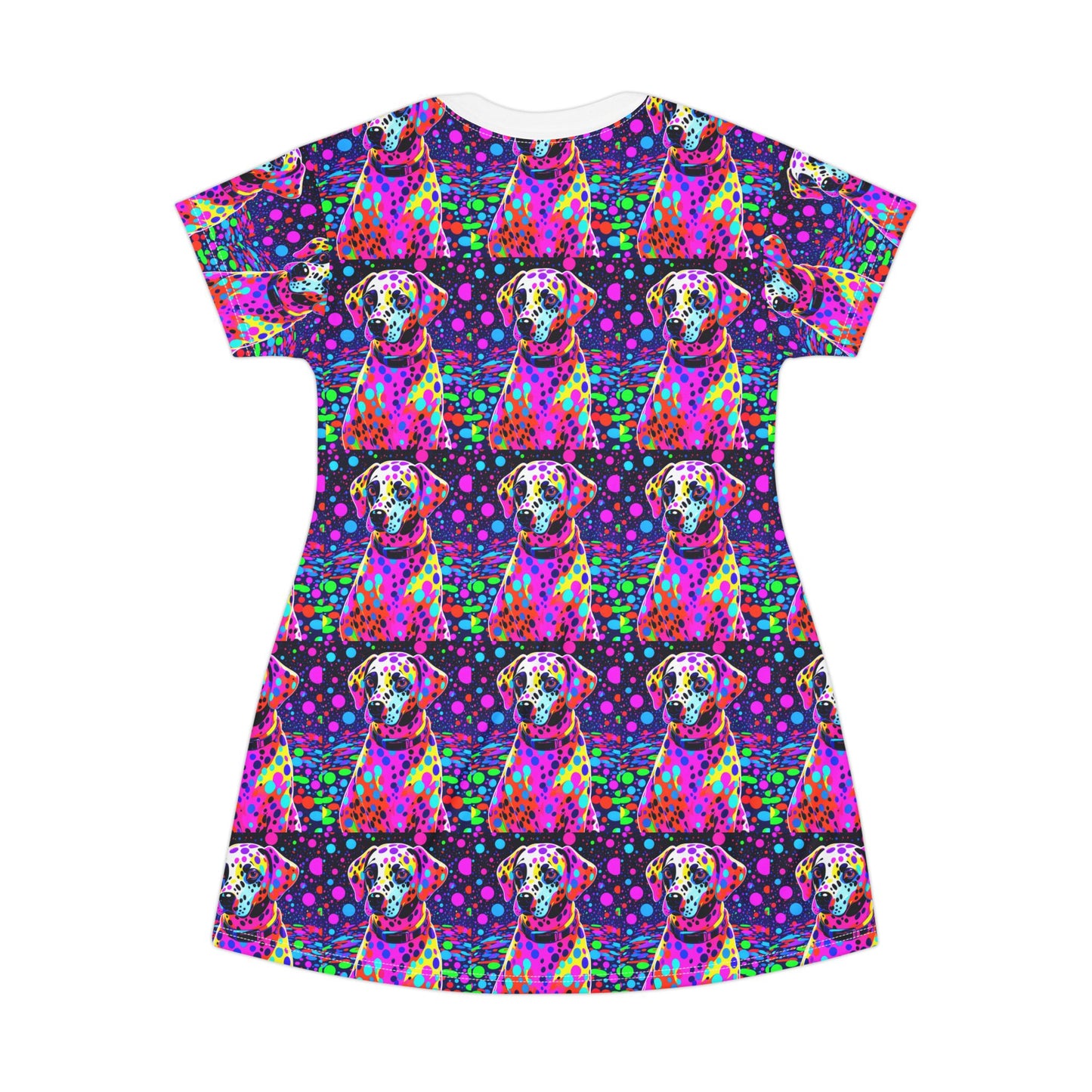 Dalmatian T-Shirt Dress (AOP)