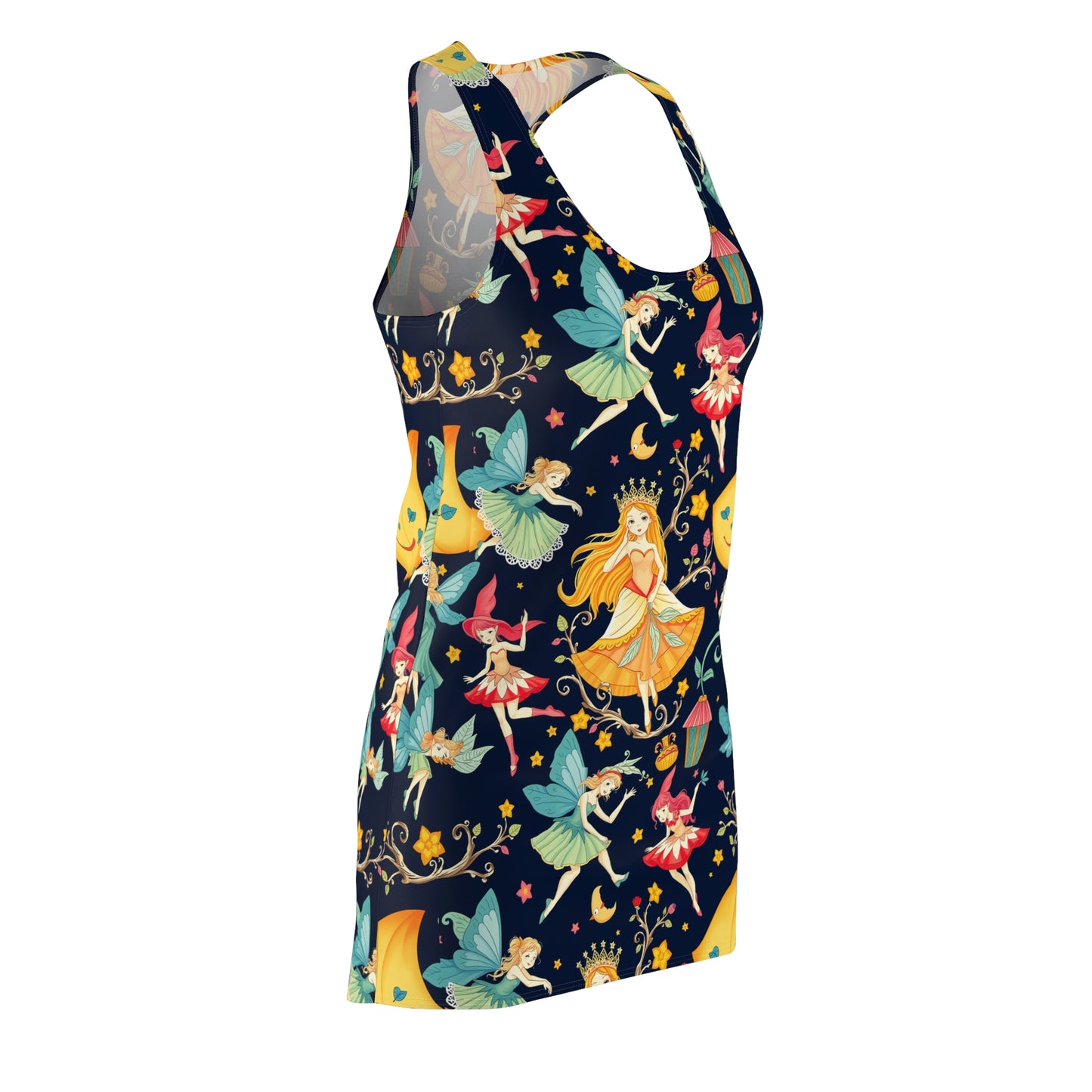 Women's Cut & Sew Racerback Dress (AOP)