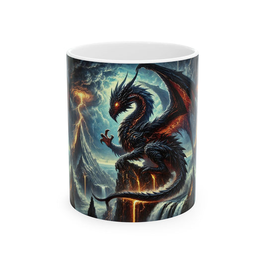 Dragon Ceramic Mug, (11oz, 15oz)