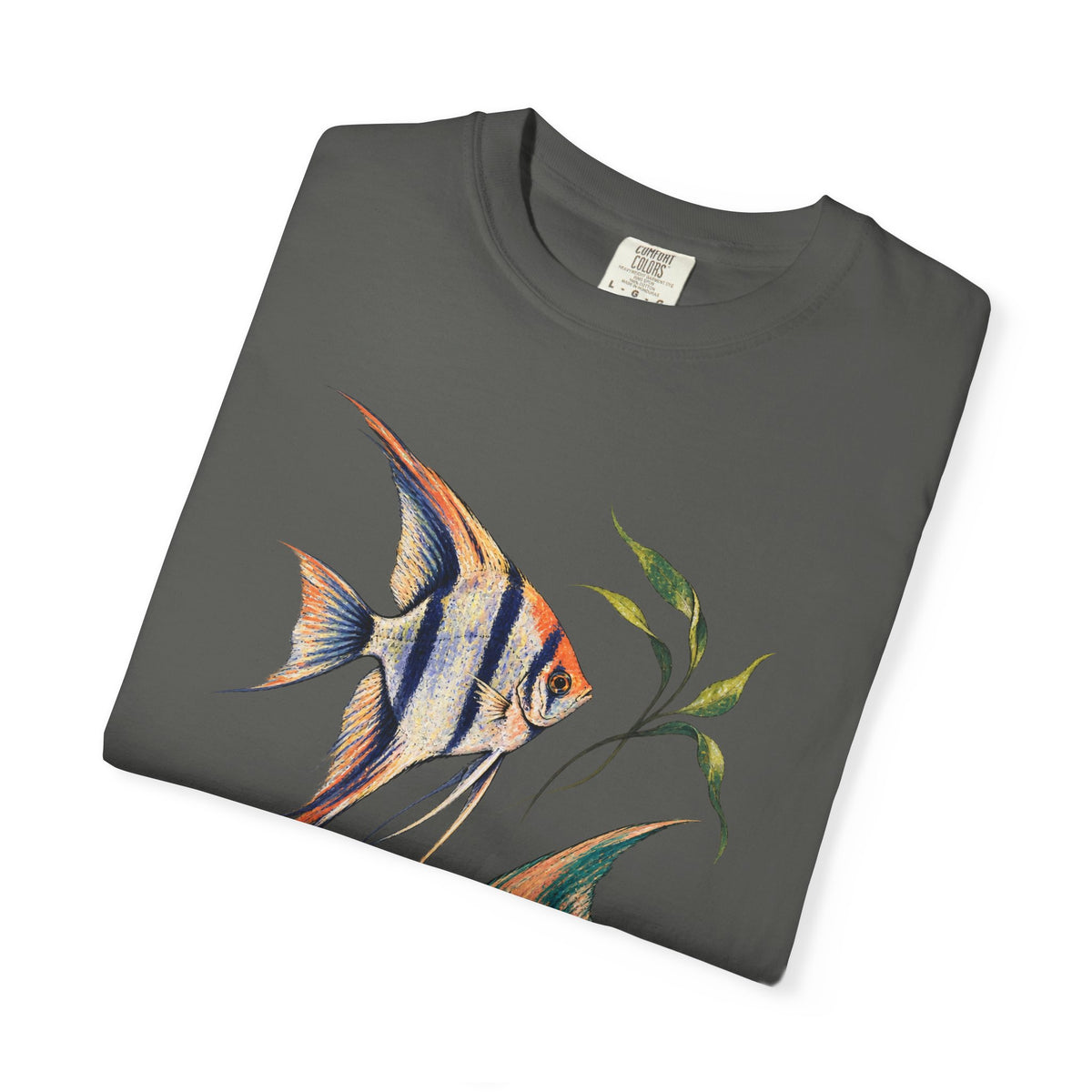 Angelfish Pair Tee Freshwater Angelfish Tropical Aquarium Fishkeeping Shirt