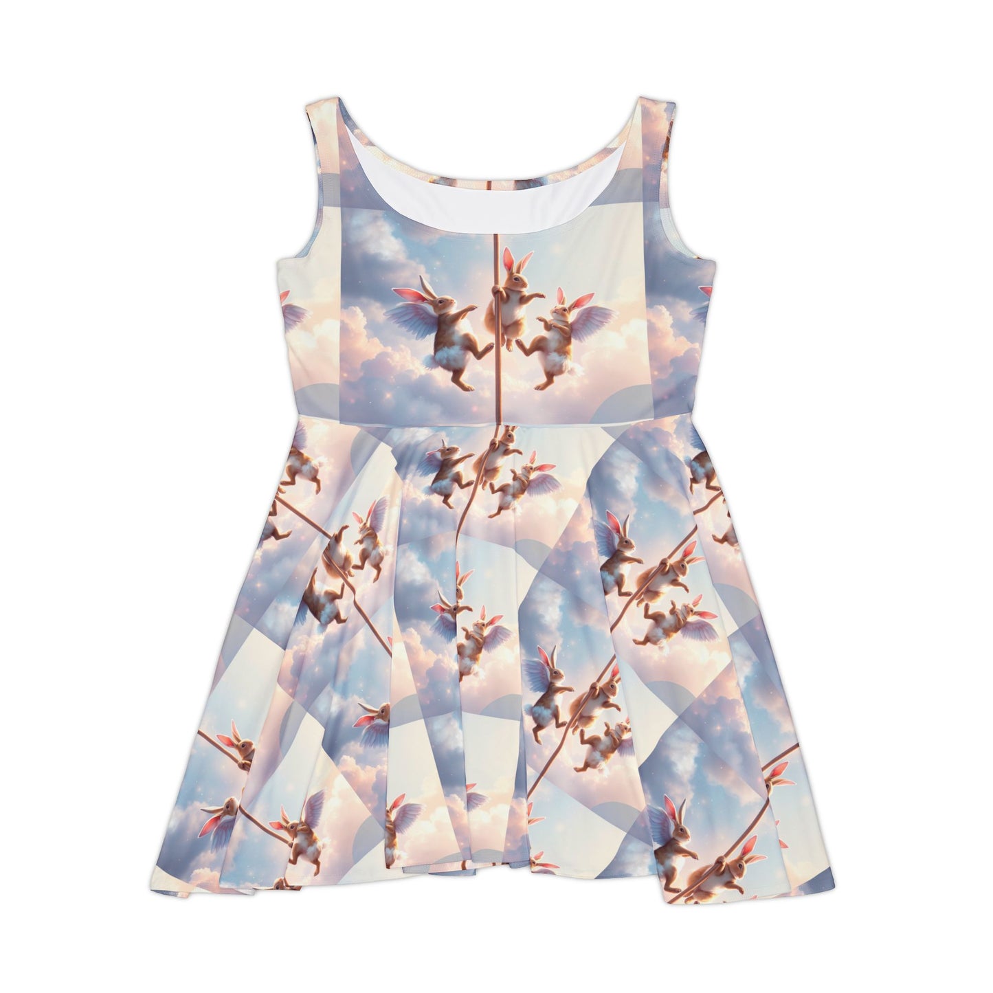 Bunnies Women's Skater Dress (AOP)