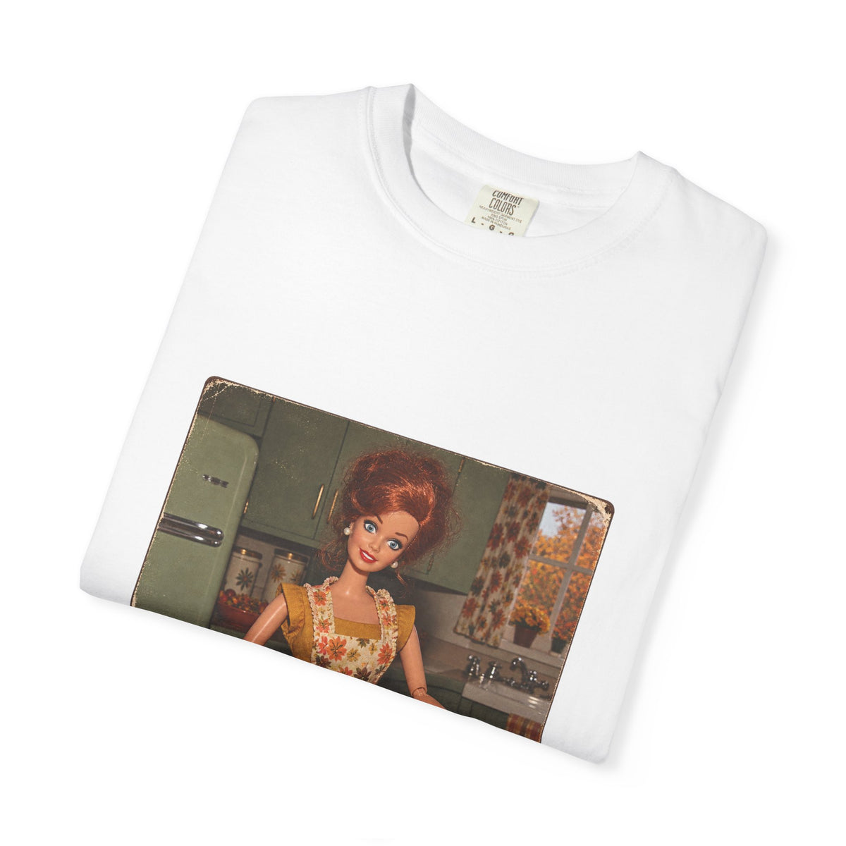 I Misunderstood the Assignment Funny Thanksgiving Tee Retro Doll Tiny Turkey Sarcastic Shirt