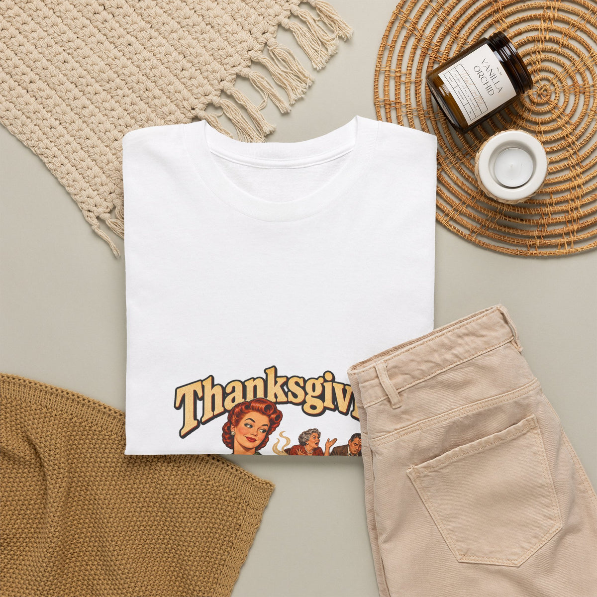Thanksgiving Family Dysfunction Since 1863 Funny Tee Retro Housewife Turkey Vintage Holiday Dinner Shirt