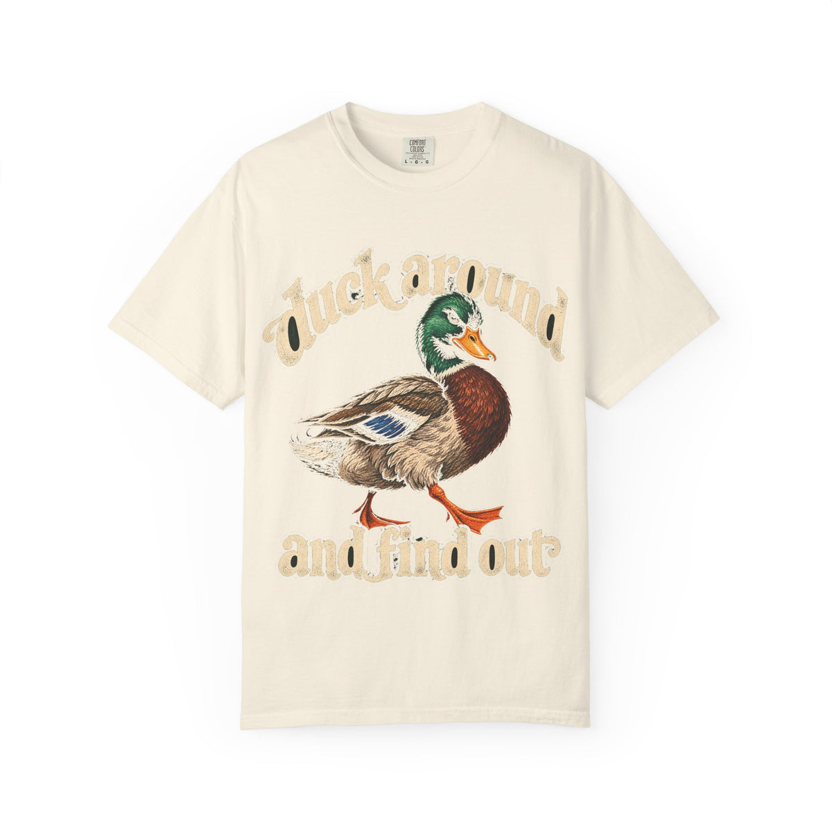 Duck Around and Find Out Tee Funny Mallard Duck FAFO Pun Shirt