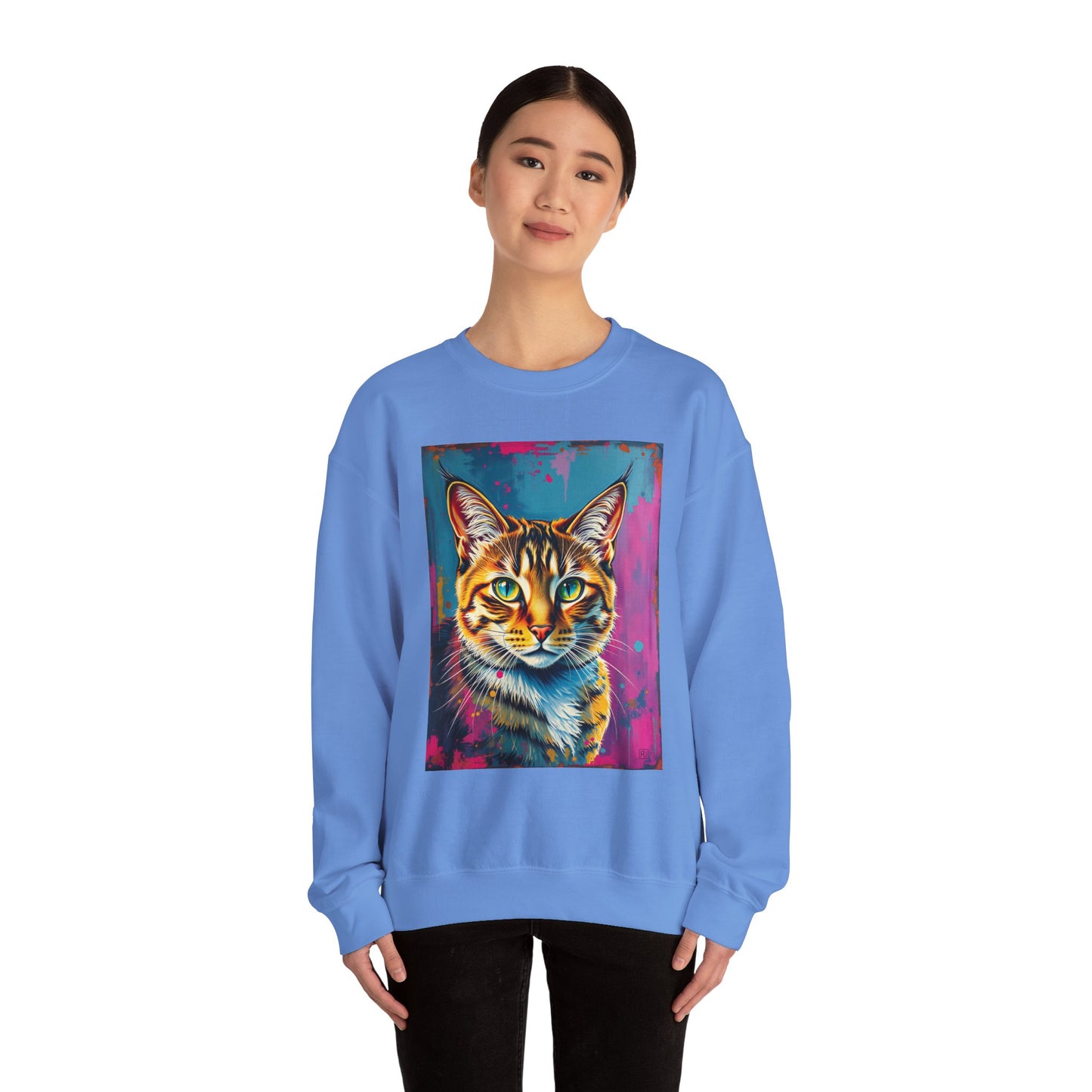 Cat Painting Sweatshirt