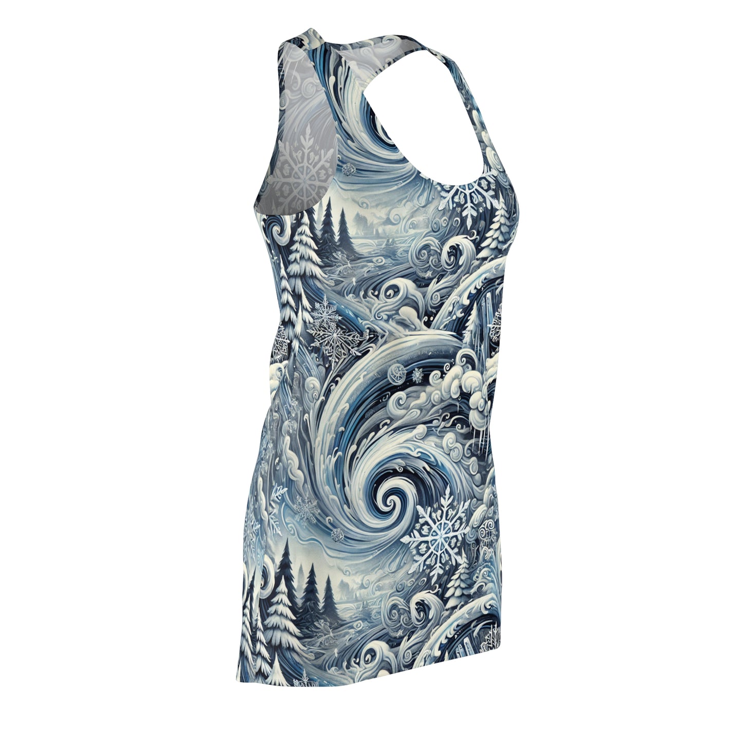 Racerback Dress - Polar Vortex Design