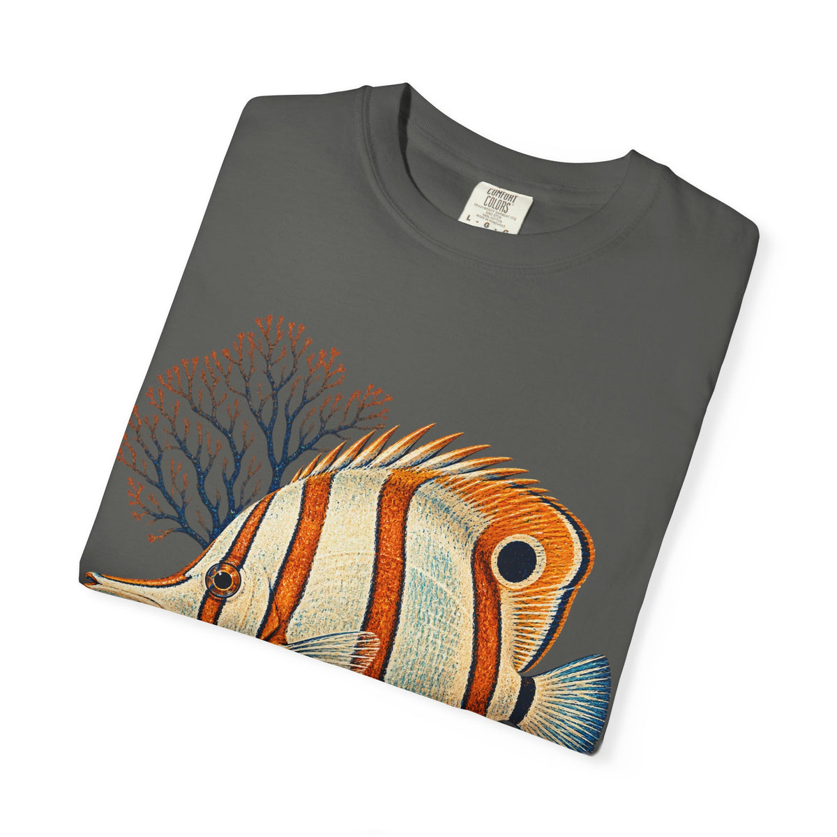 Copperband Butterflyfish Reef Tee Coral Reef Saltwater Aquarium Tropical Fish Shirt