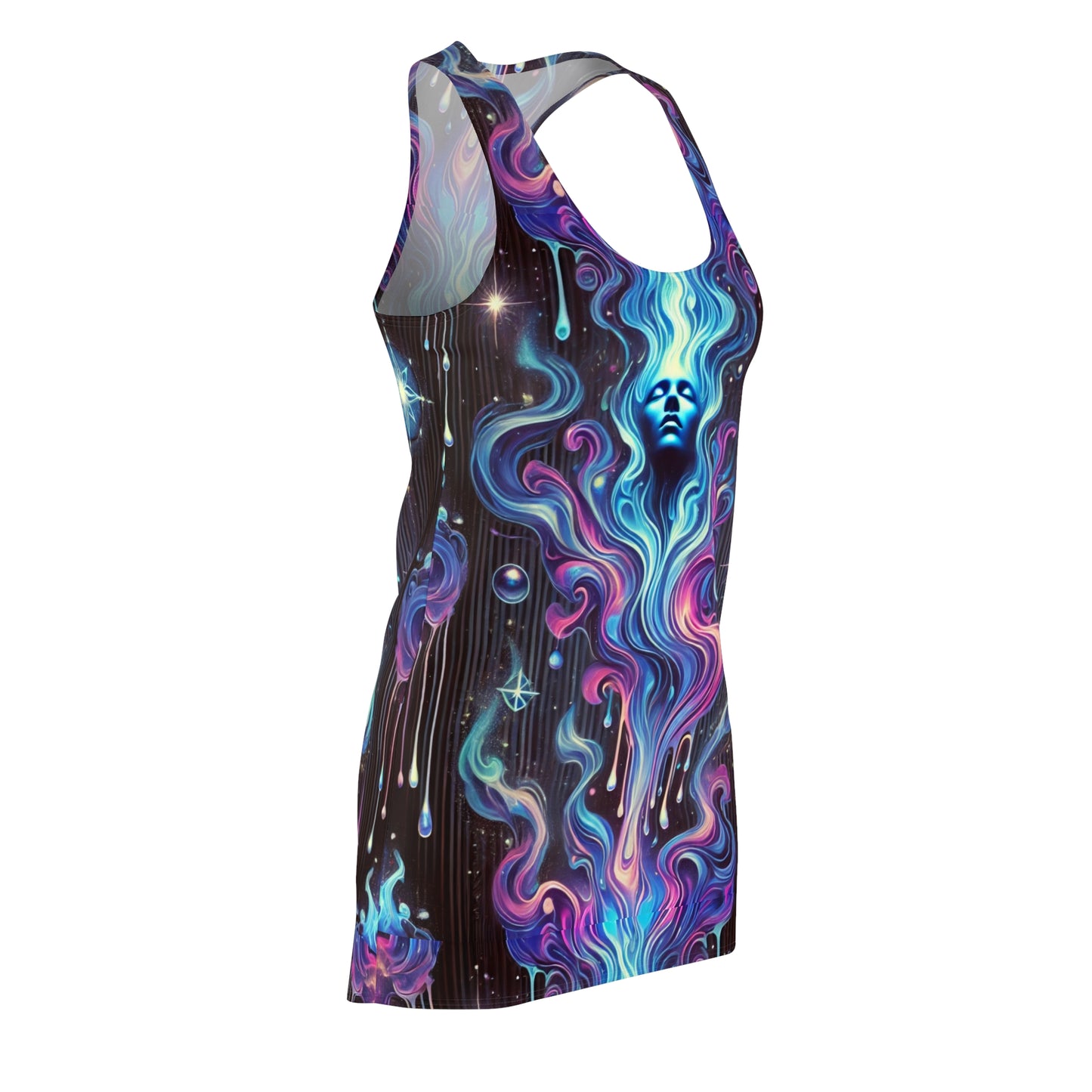 Women's Cut & Sew Racerback Dress (AOP)