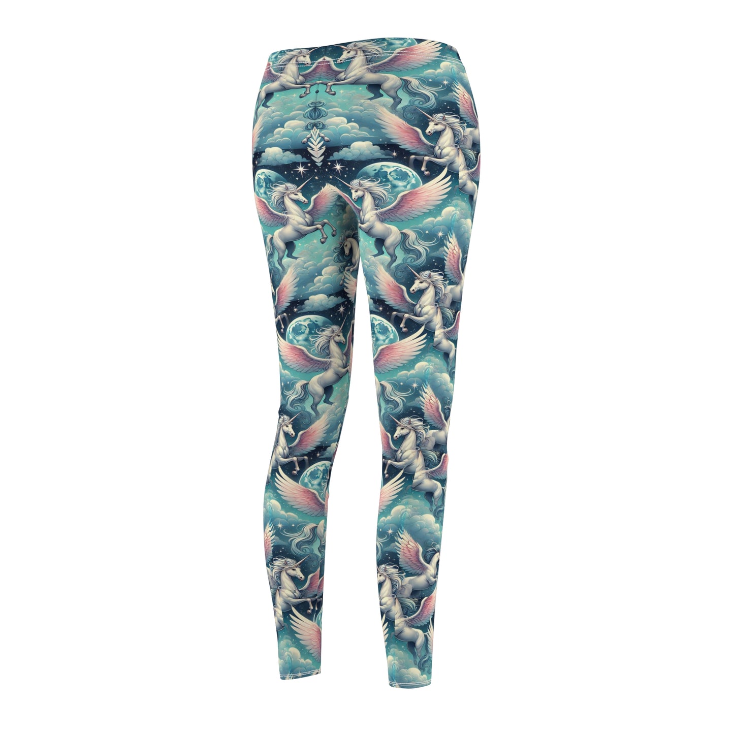 Pegasus Women's Cut & Sew Casual Leggings (AOP)