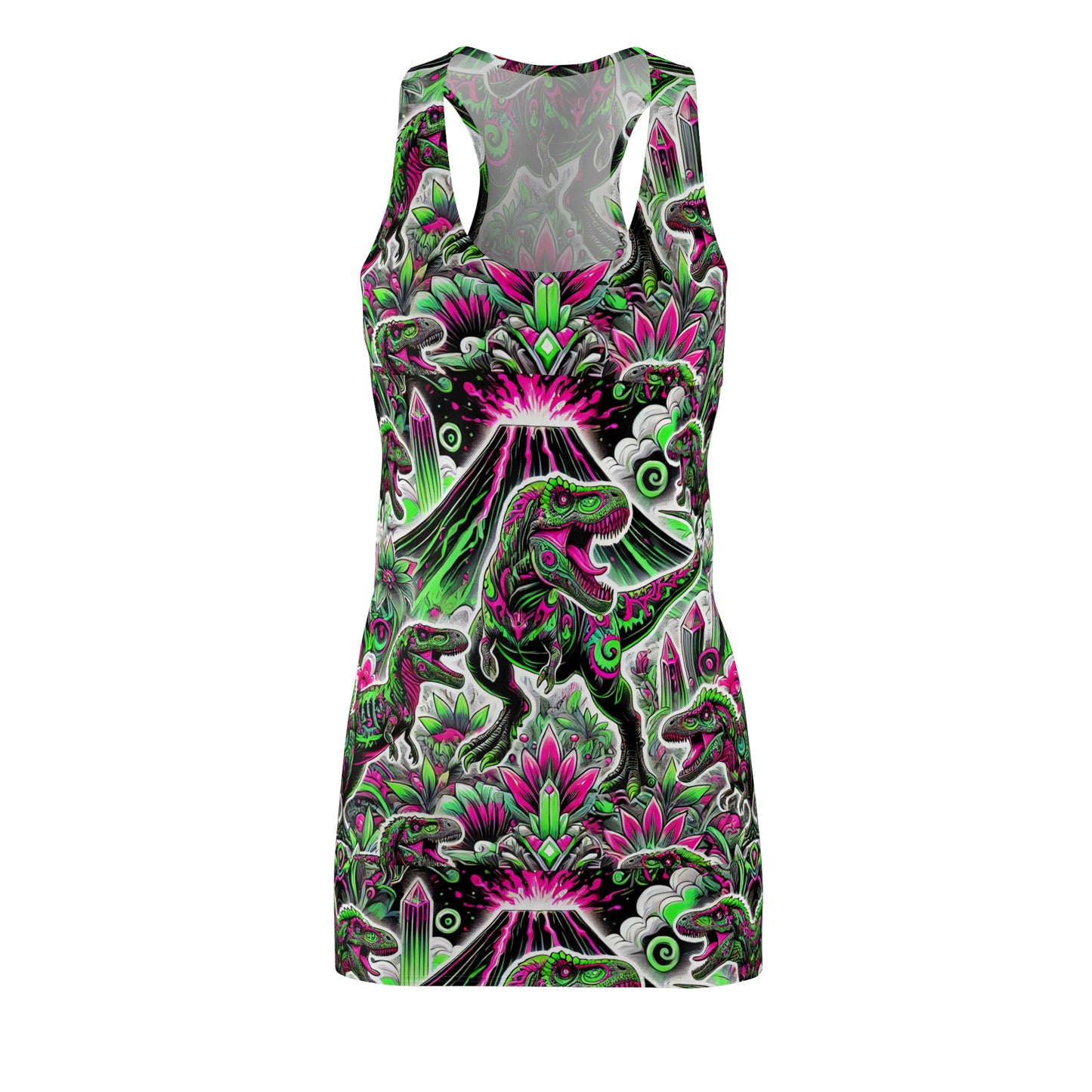 Women's Cut & Sew Racerback Dress (AOP)