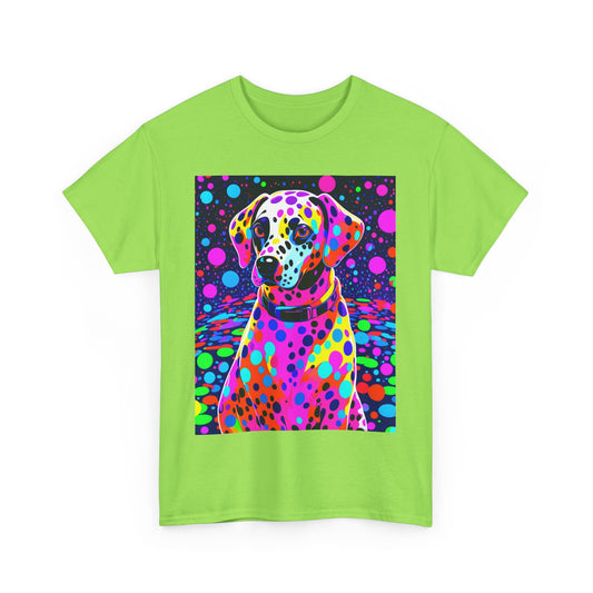 Neon Polka-Dot Dalmatian Tee