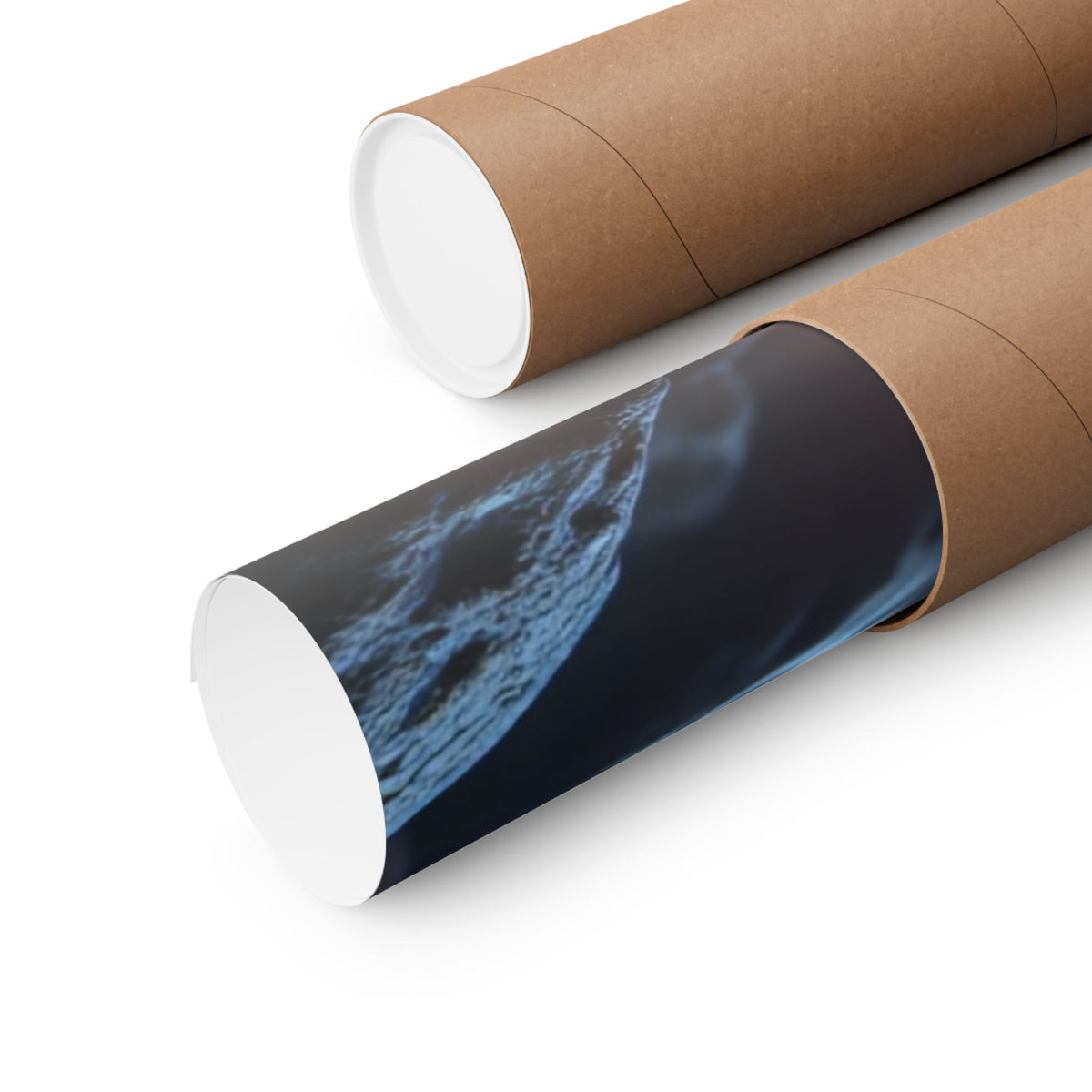 Mystic Sorceress Blue Magic Poster Matte Vertical Wall Art