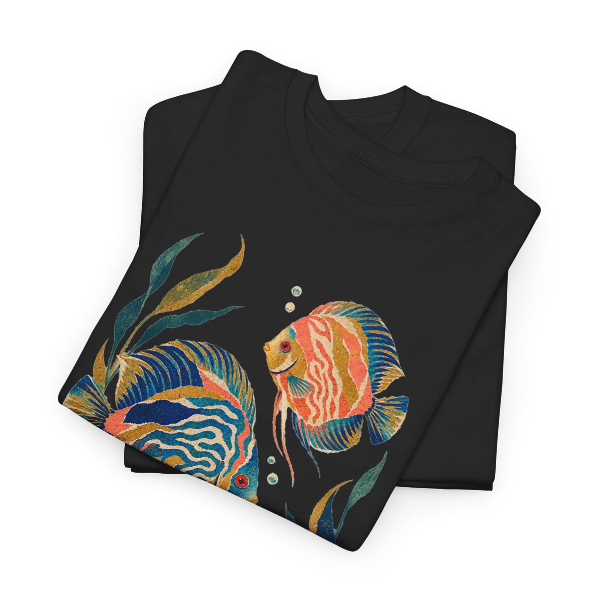 Discus Fish Trio Tee Colorful Tropical Aquarium Fish Aquascape Fishkeeping Shirt