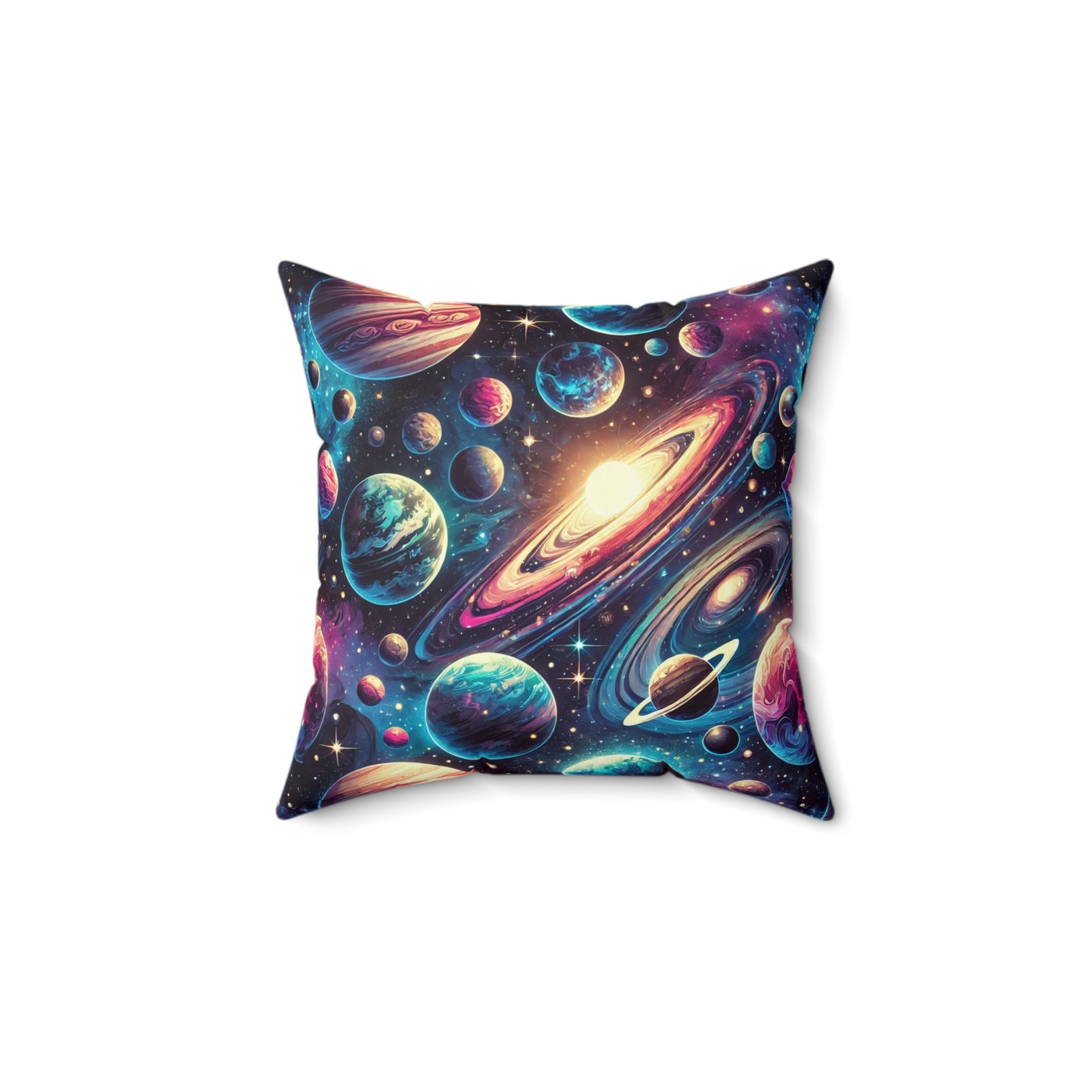 Spun Polyester Square Pillow