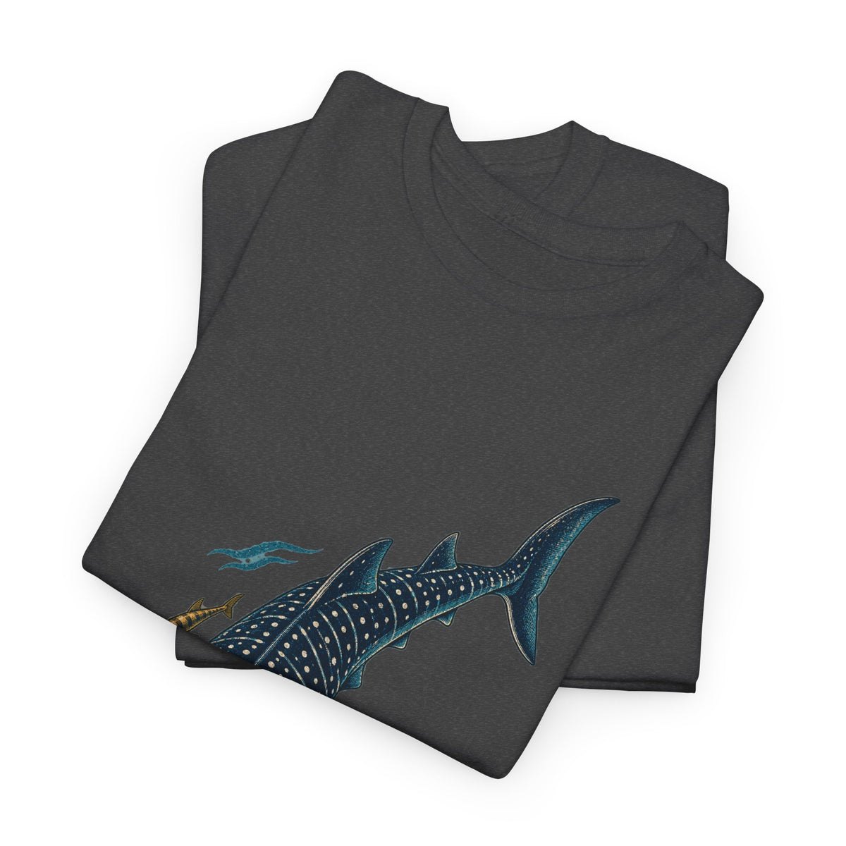 Whale Shark Pilot Fish T-Shirt Ocean Spotty Shark Tee
