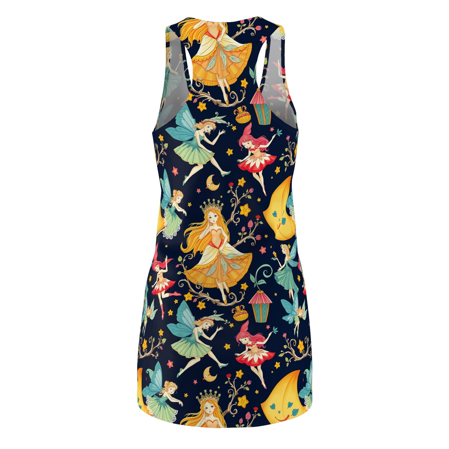 Women's Cut & Sew Racerback Dress (AOP)