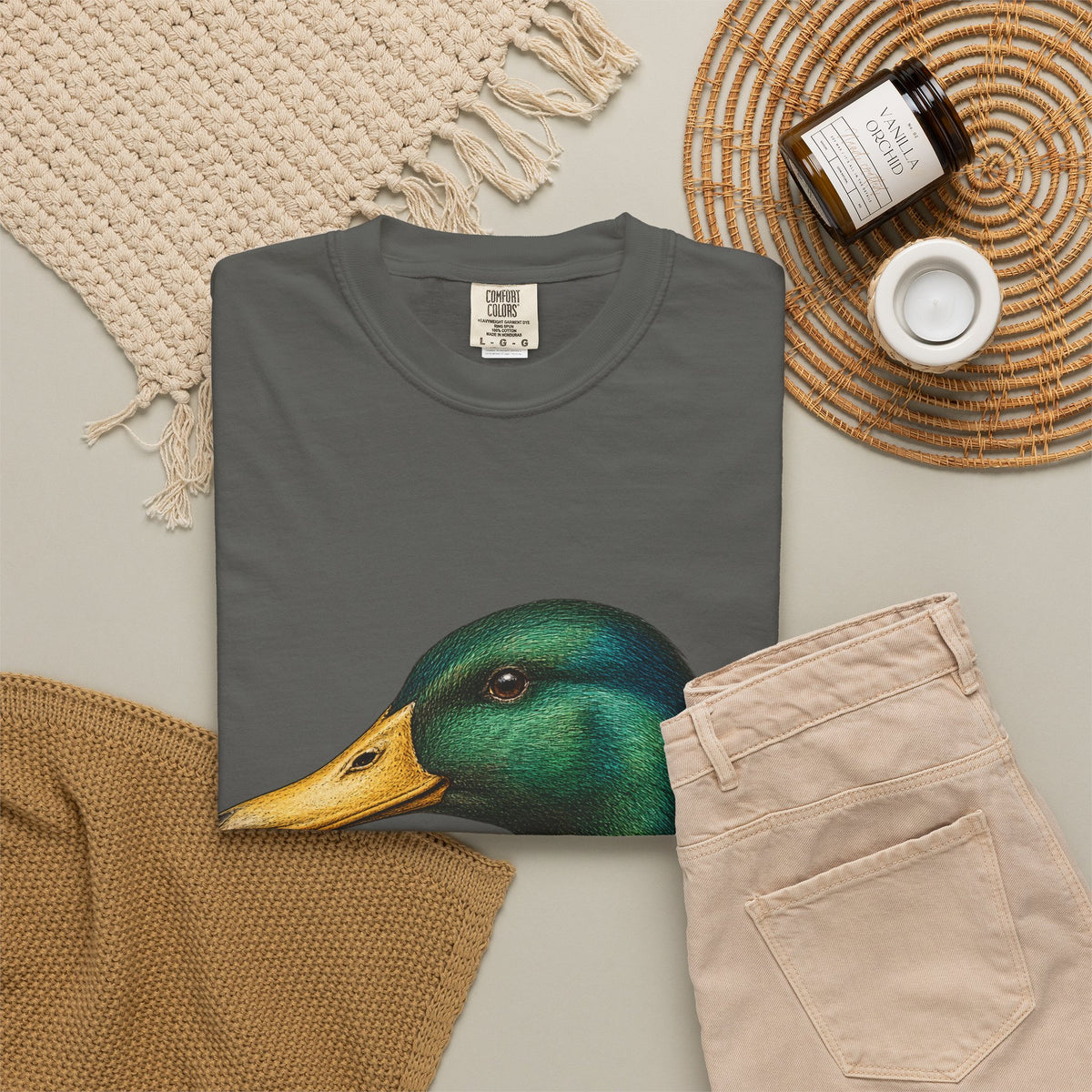 Don't Be Such a Duck Head Vintage Mallard Tee Funny Shirt