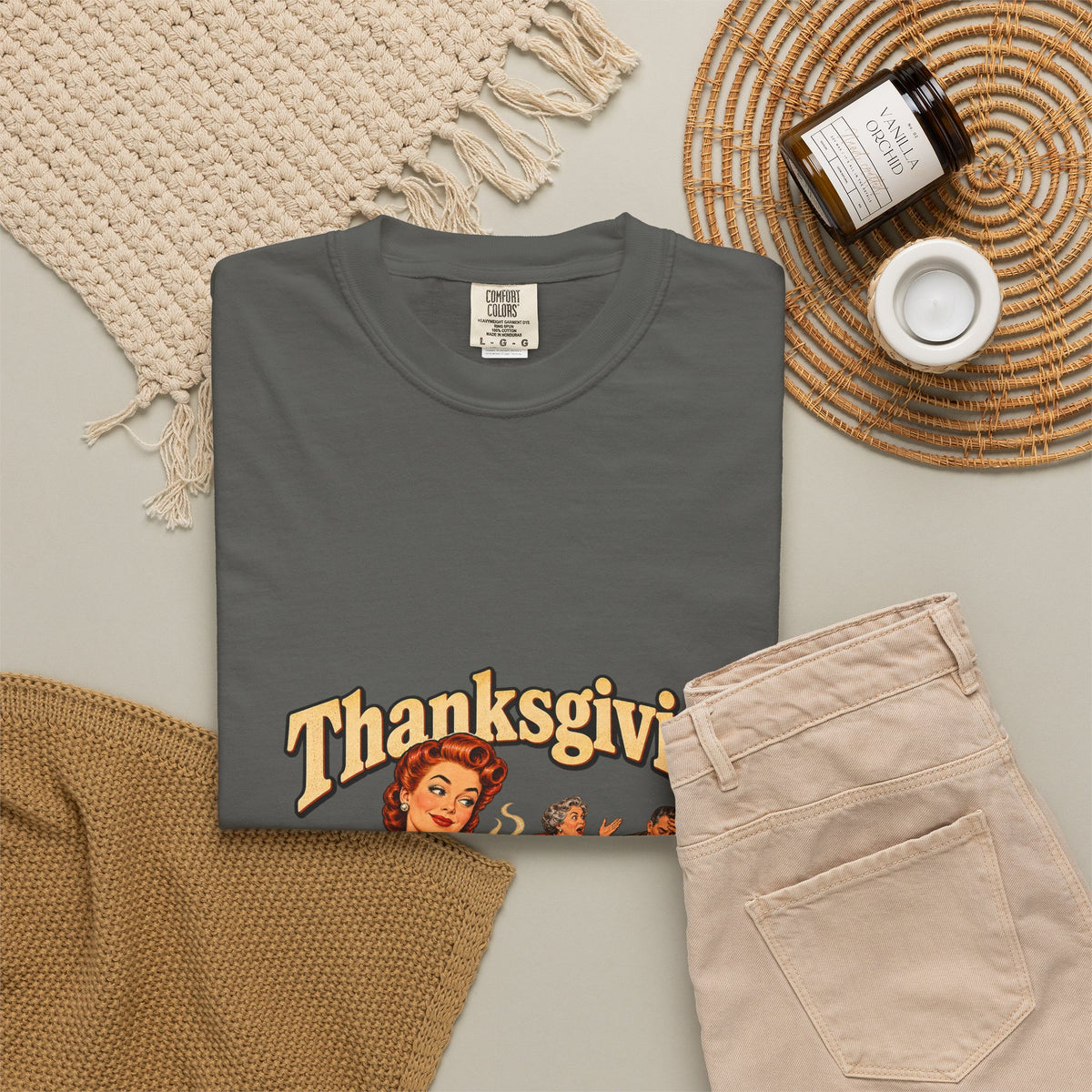 Thanksgiving Family Dysfunction Since 1863 Funny Tee Retro Housewife Turkey Vintage Holiday Dinner Shirt