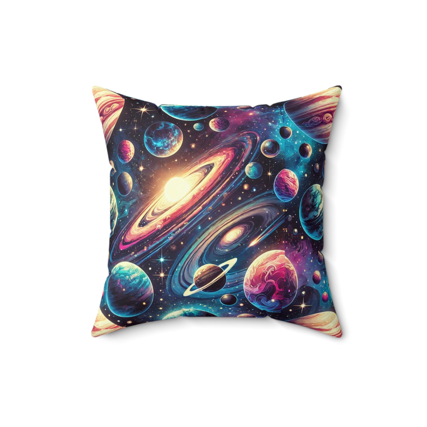 Spun Polyester Square Pillow