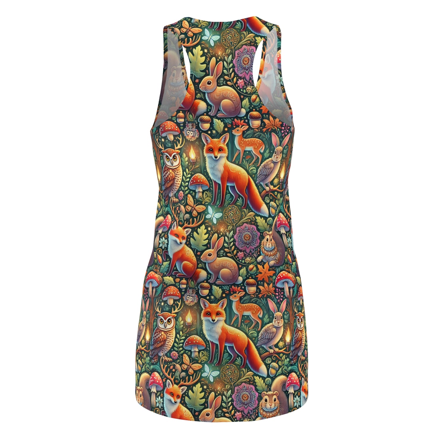 Women's Cut & Sew Racerback Dress (AOP)