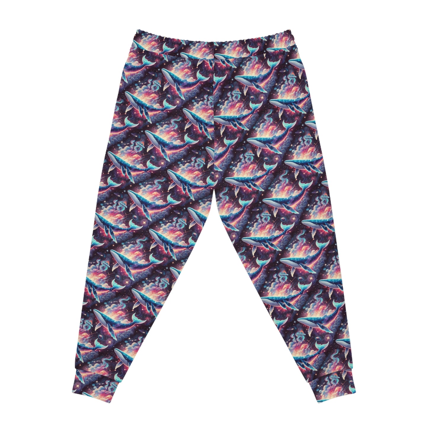 Space whale Athletic Joggers (AOP)