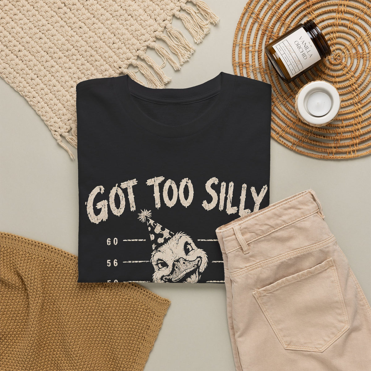 Got Too Silly Goose Mugshot T-Shirt Funny Silly Goose