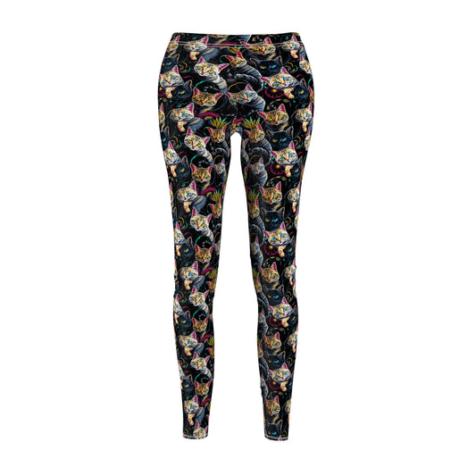 Women's Cut & Sew Casual Leggings (AOP)