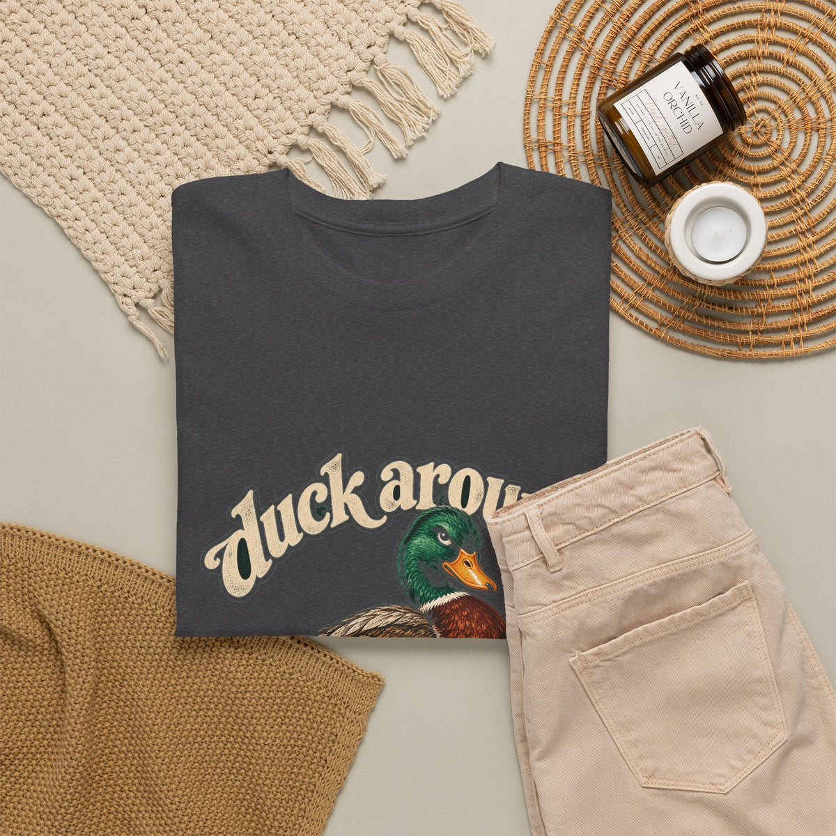 Duck Around and Find Out Tee Funny Mallard Duck FAFO Pun Shirt