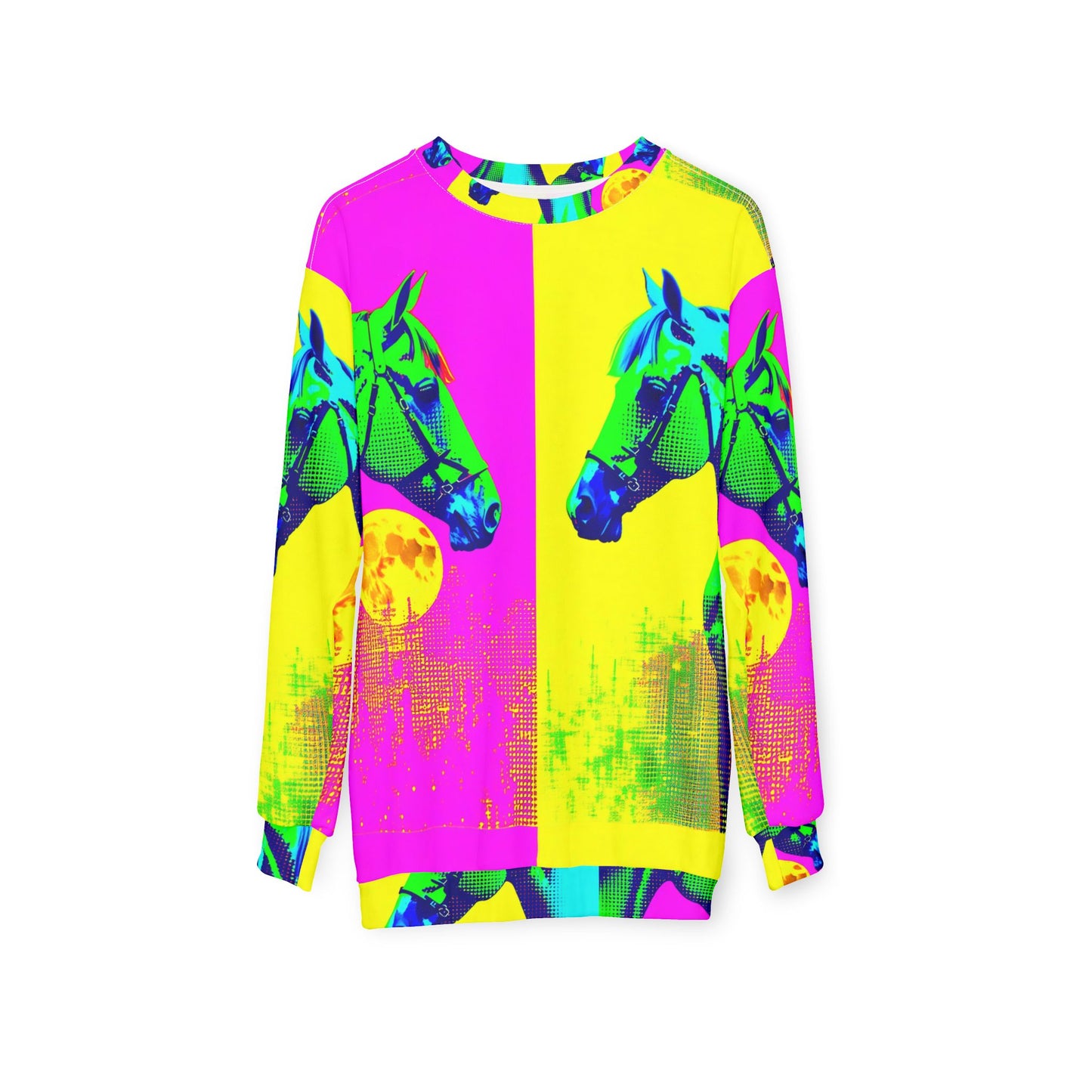 Neon Horses Unisex Sweatshirt