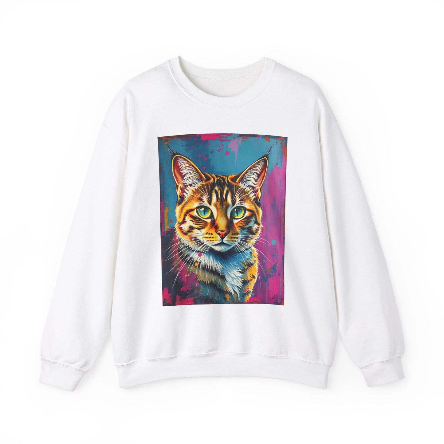 Cat Painting Sweatshirt