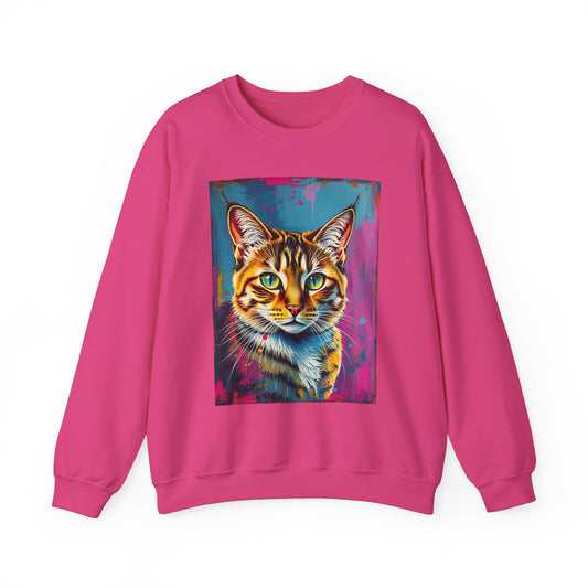 Cat Painting Sweatshirt