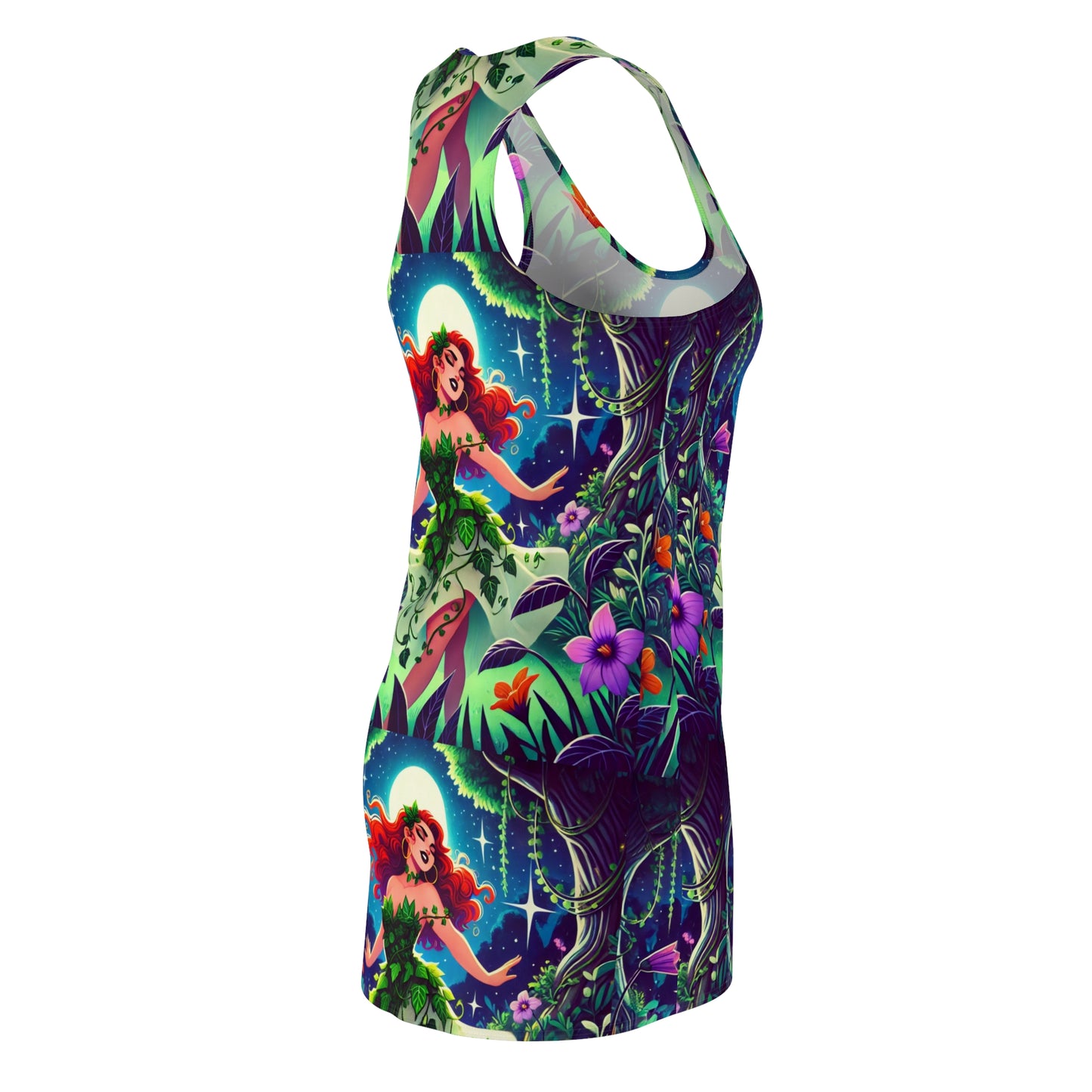 Women's Cut & Sew Racerback Dress (AOP)