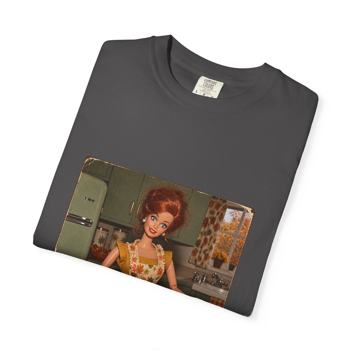 I Misunderstood the Assignment Funny Thanksgiving Tee Retro Doll Tiny Turkey Sarcastic Shirt