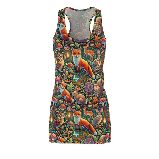 Women's Cut & Sew Racerback Dress (AOP)