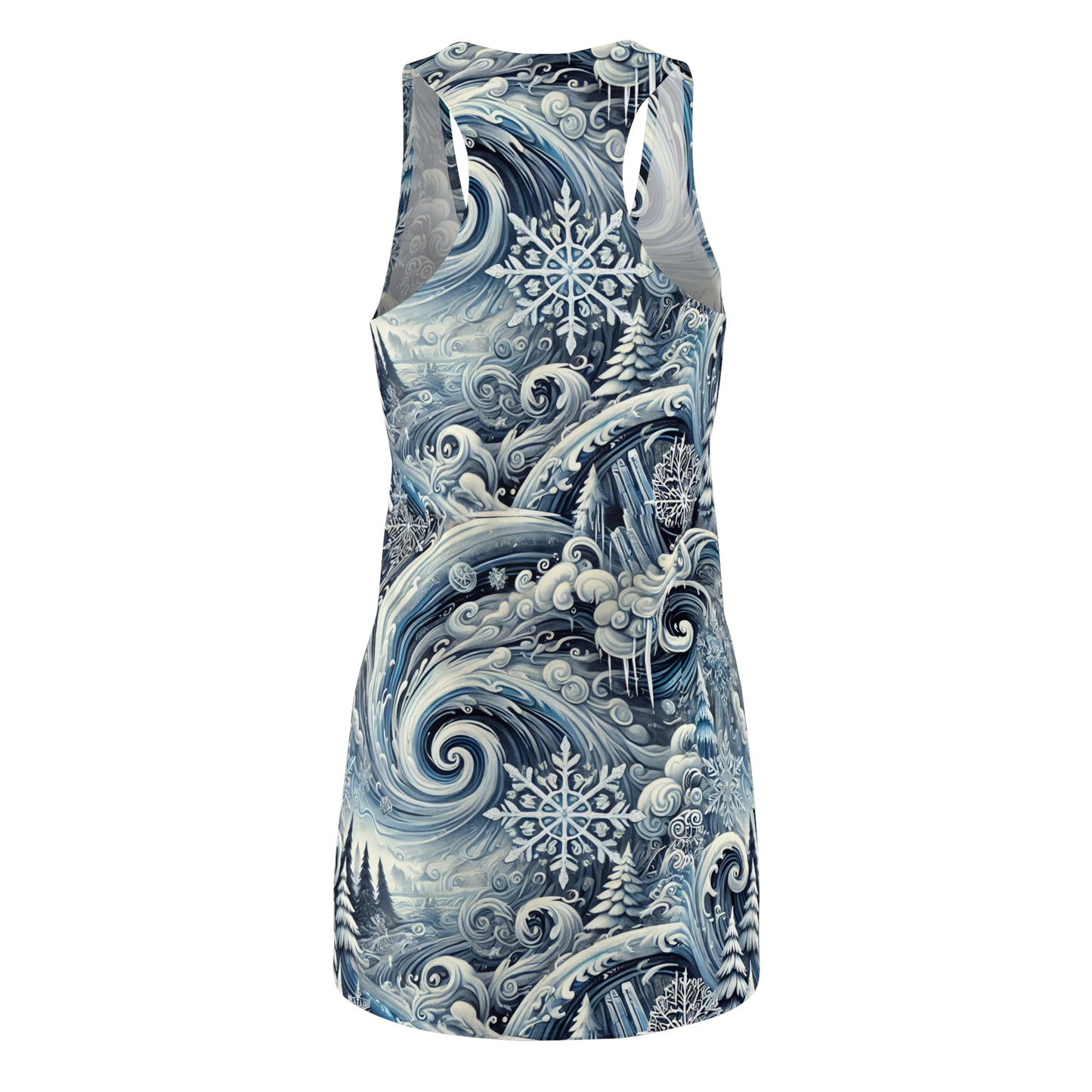 Racerback Dress - Polar Vortex Design