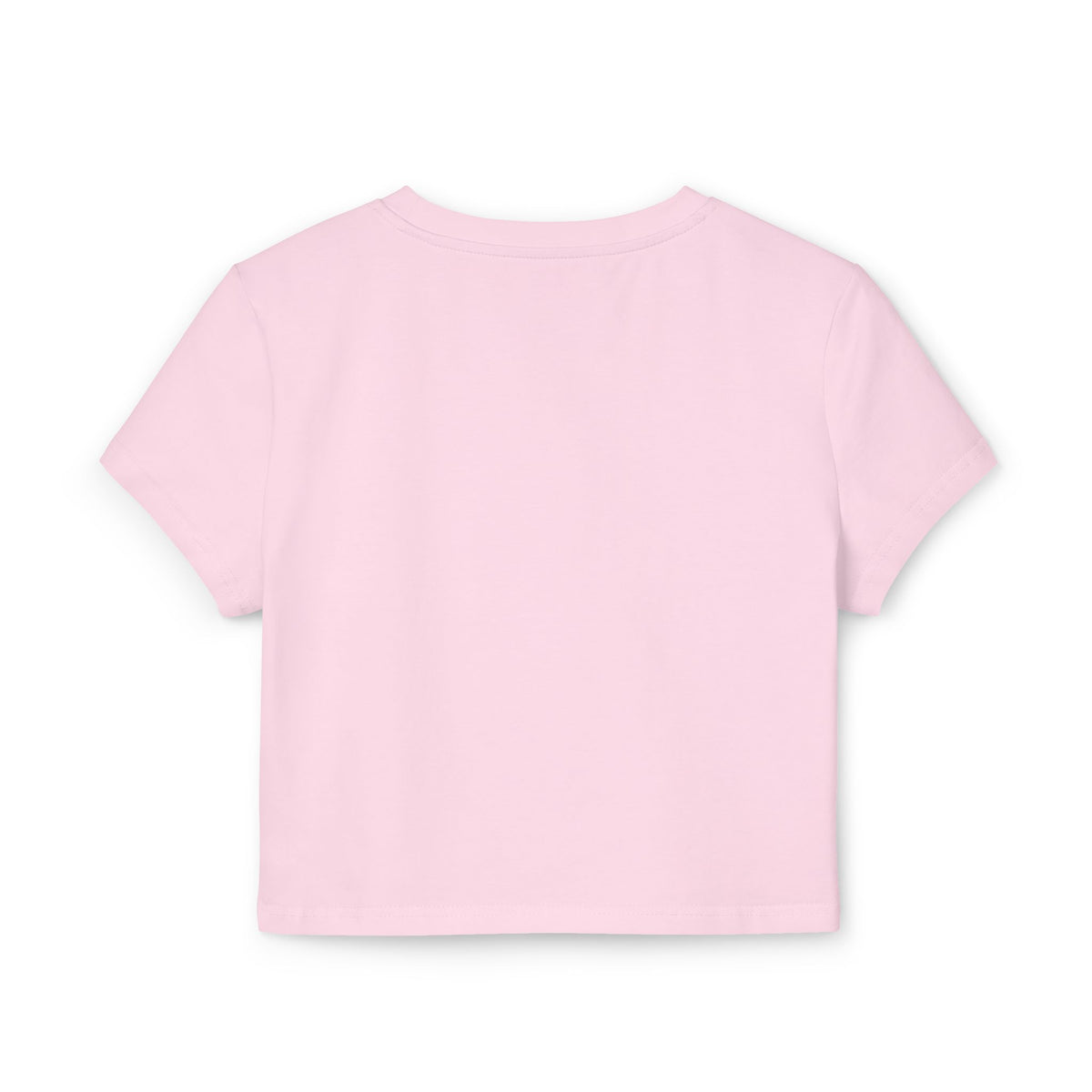 Gothic Rose Lady Portrait Baby Tee Womens Fitted Crop T-Shirt