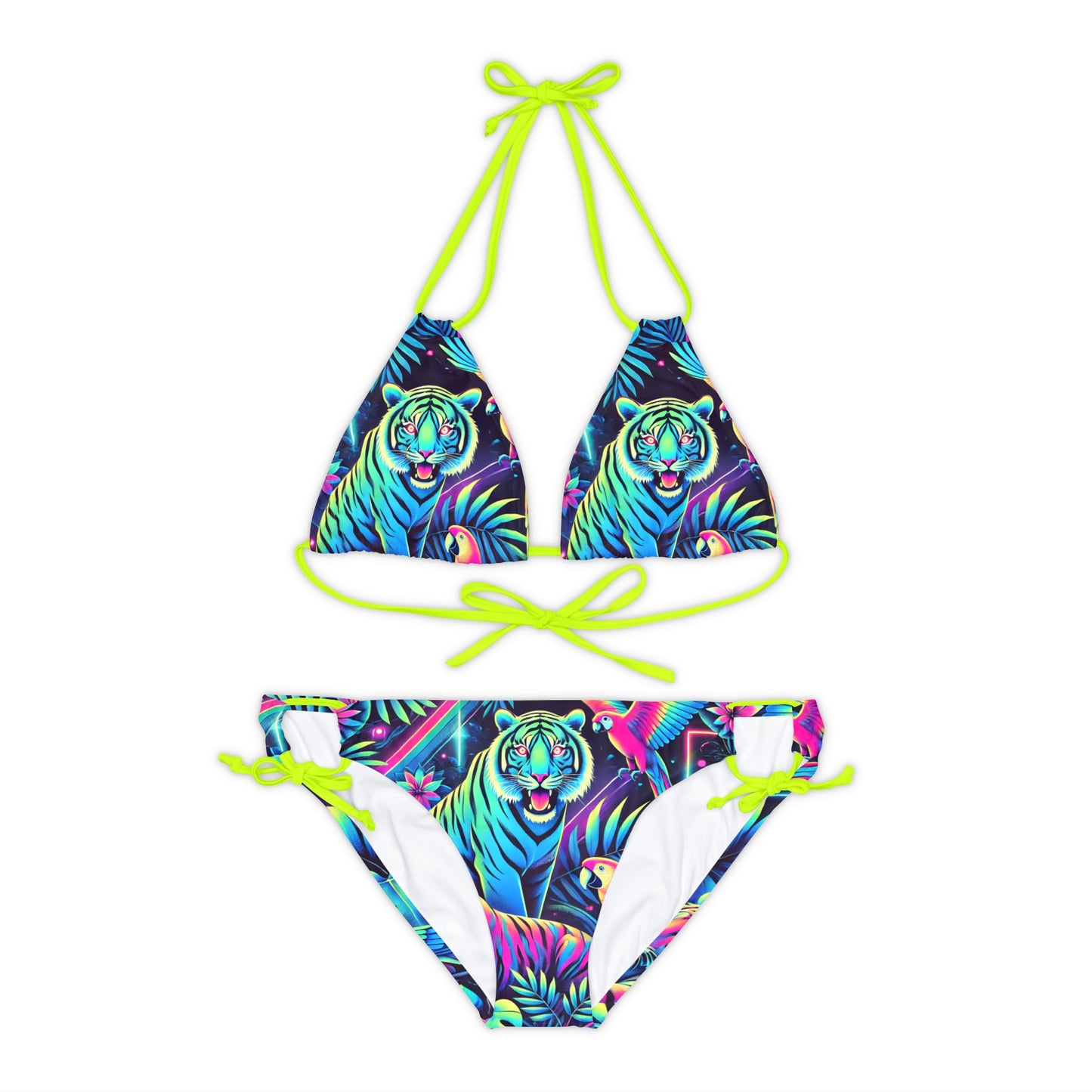 Strappy Bikini Set (AOP)