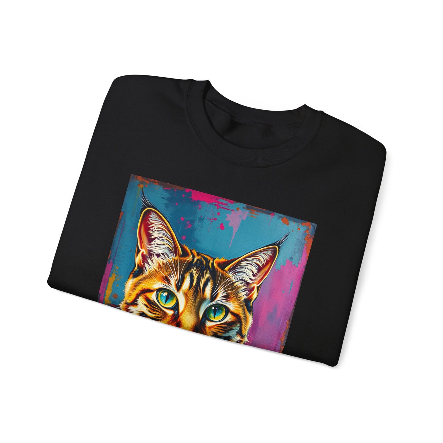 Cat Painting Sweatshirt