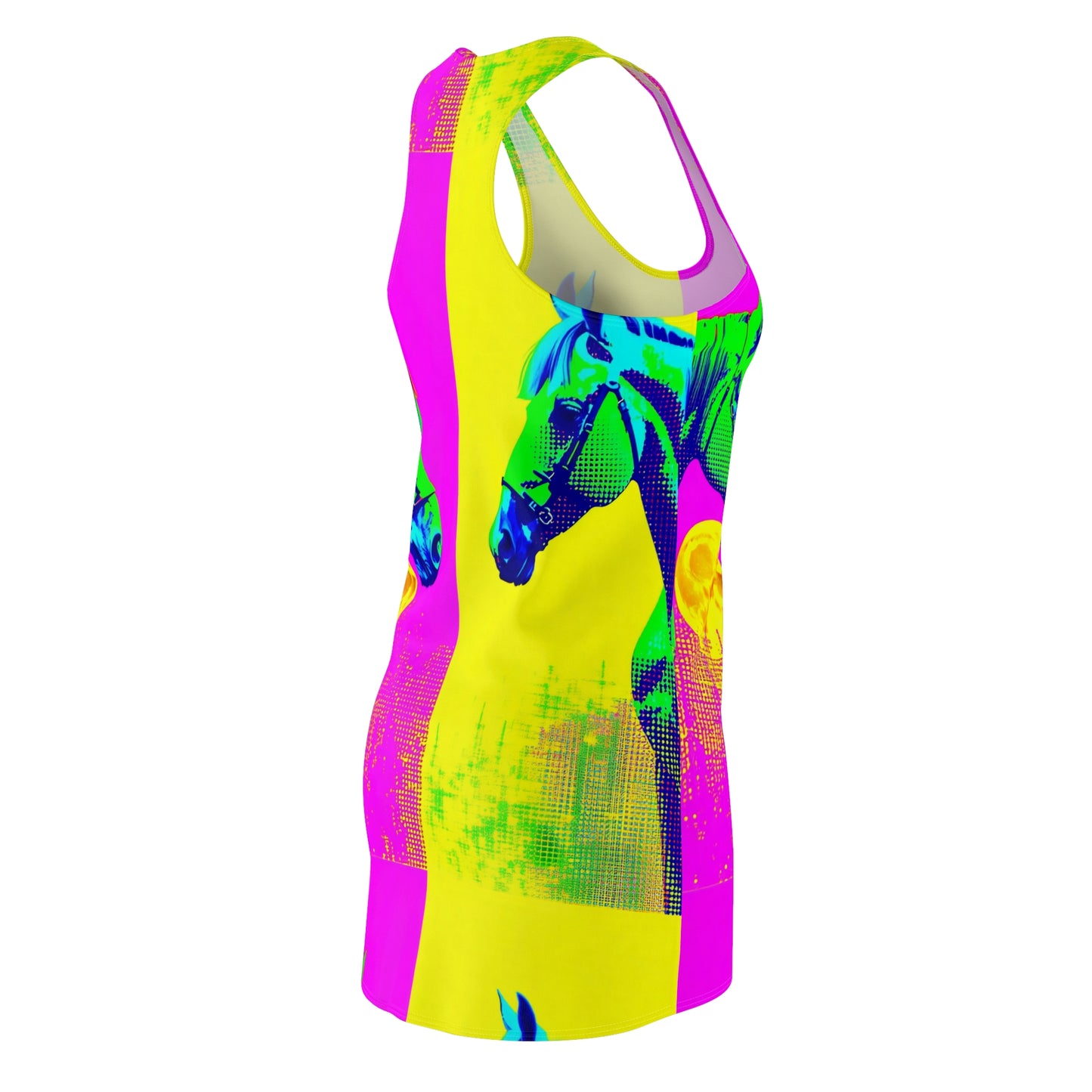 Women's Cut & Sew Racerback Dress (AOP)