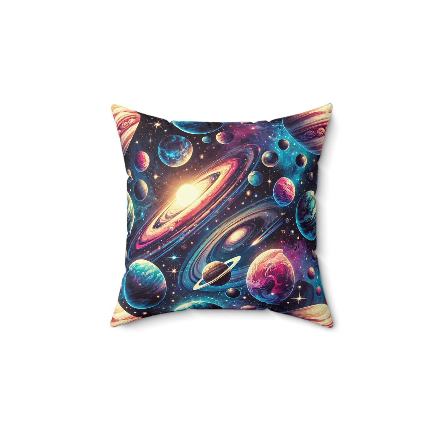 Spun Polyester Square Pillow