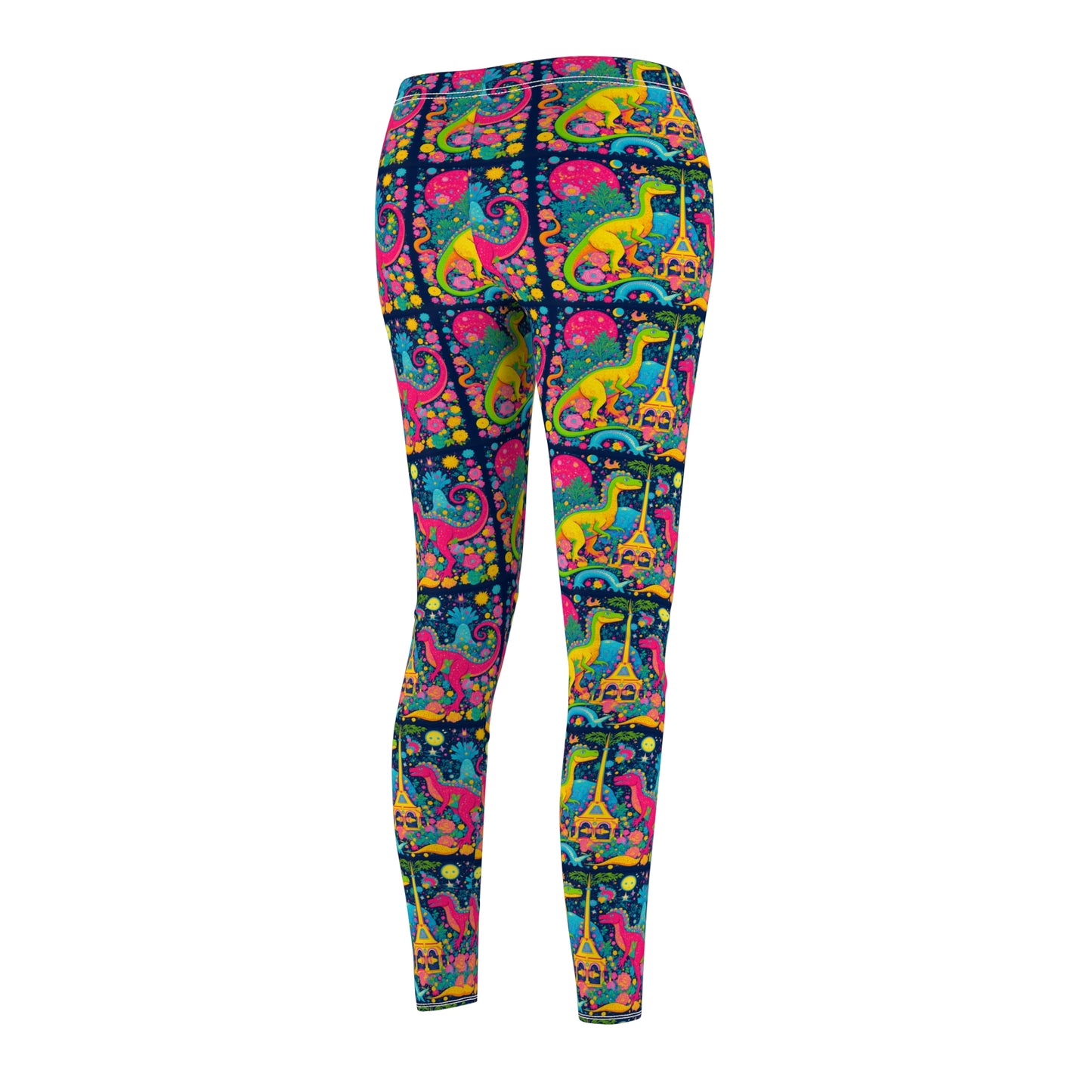 Women's Cut & Sew Casual Leggings (AOP)