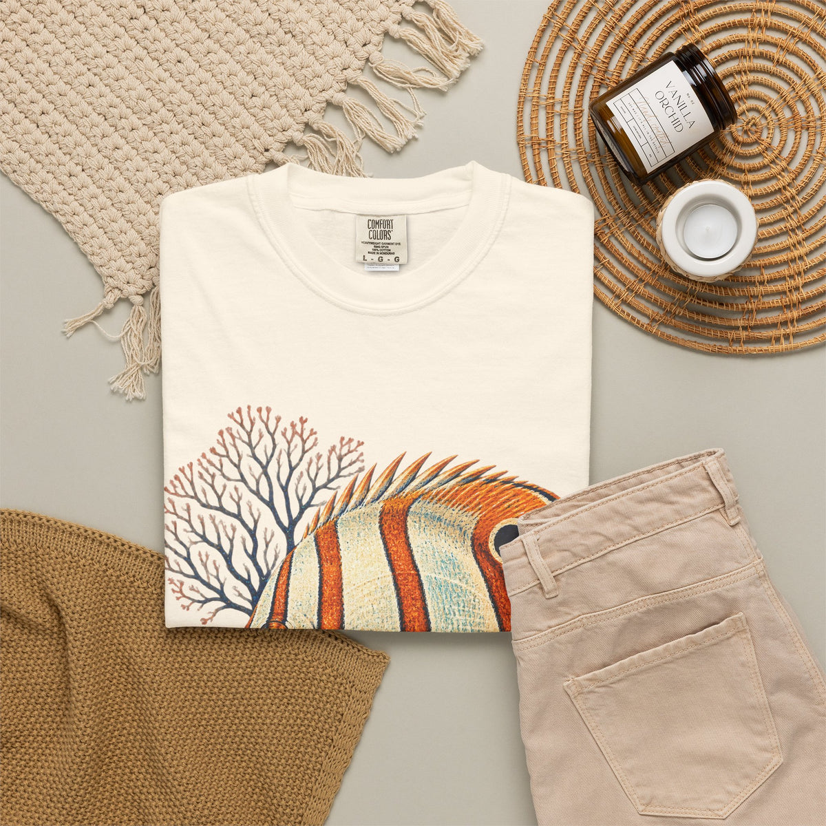 Copperband Butterflyfish Reef Tee Coral Reef Saltwater Aquarium Tropical Fish Shirt