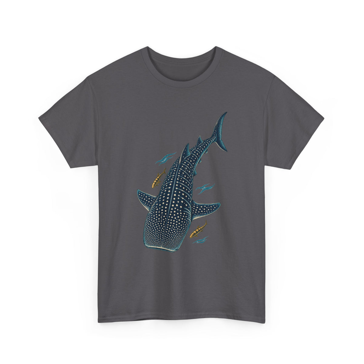 Whale Shark Pilot Fish T-Shirt Ocean Spotty Shark Tee