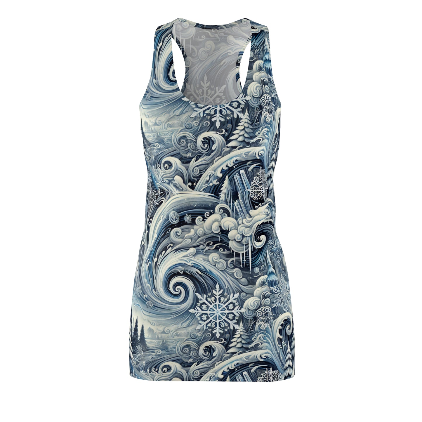 Racerback Dress - Polar Vortex Design