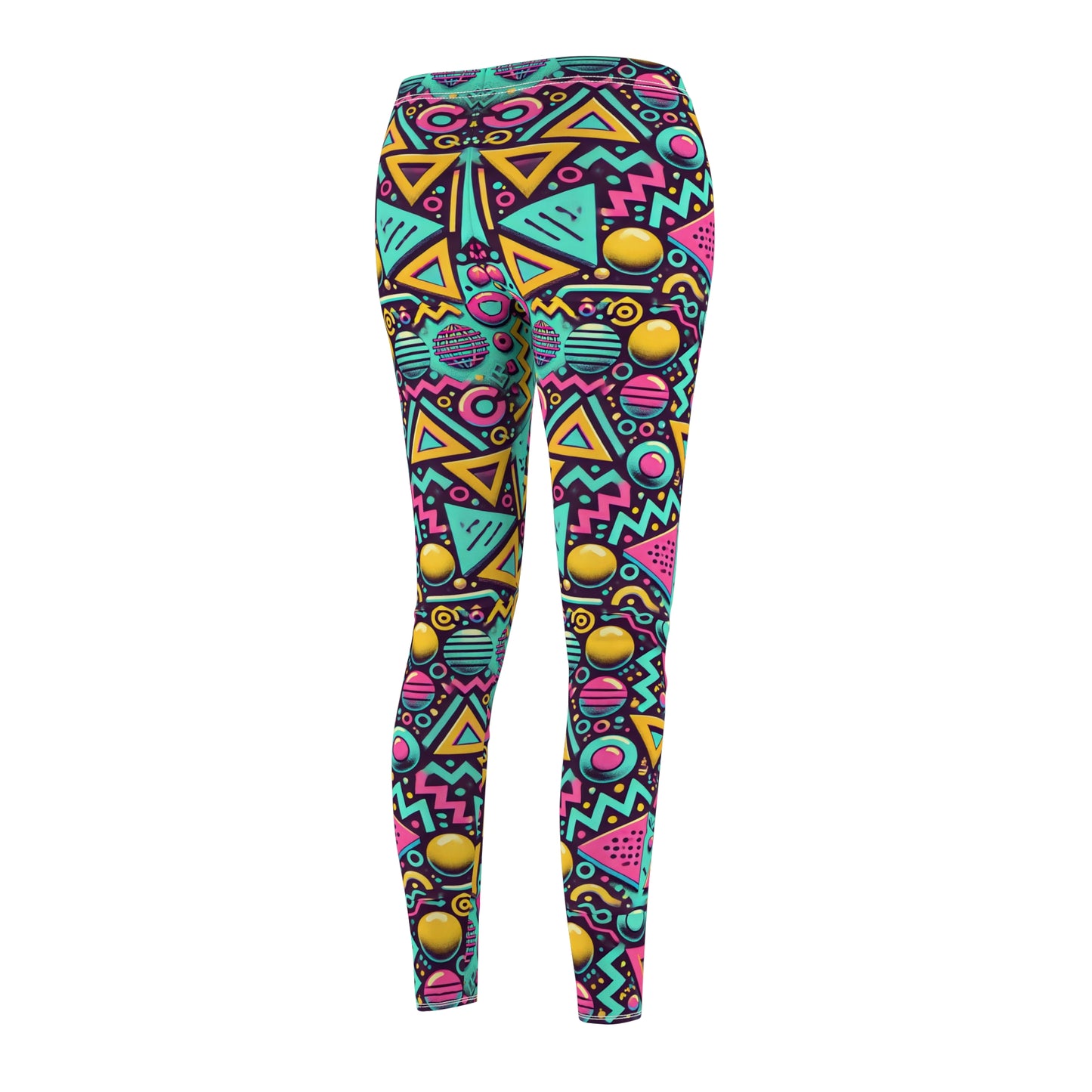 Women's Cut & Sew Casual Leggings (AOP)