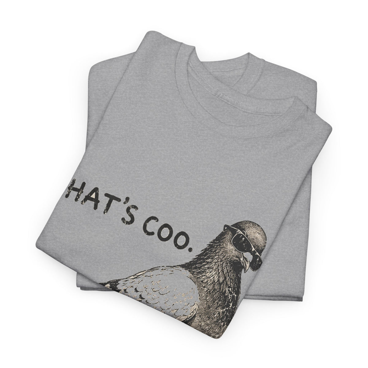 Thats Coo Pigeon T-Shirt Funny Bird Pun Sketch