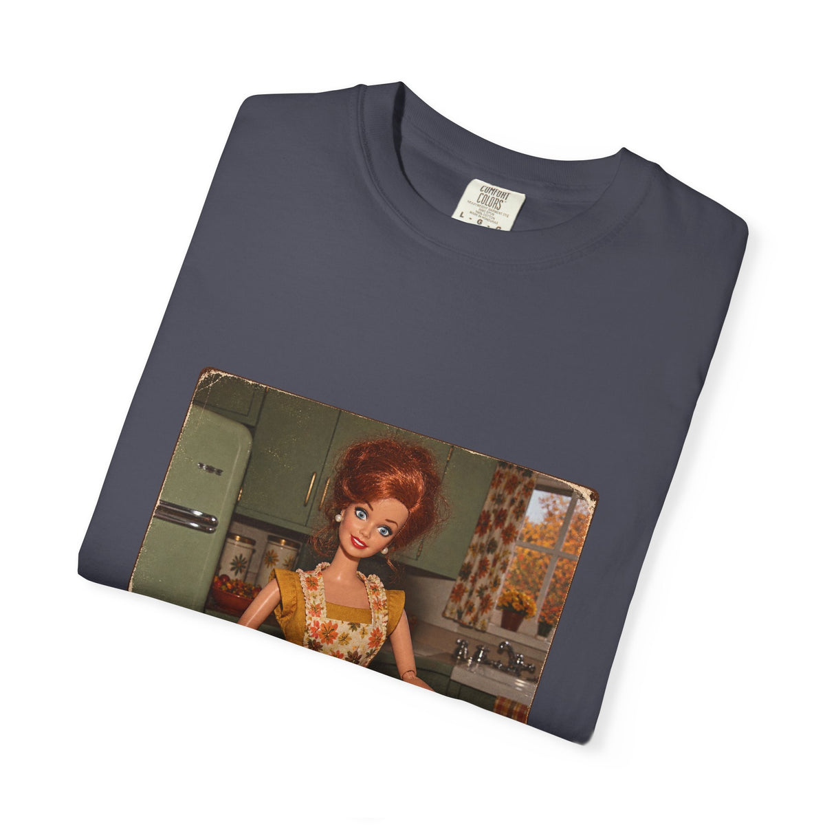 I Misunderstood the Assignment Funny Thanksgiving Tee Retro Doll Tiny Turkey Sarcastic Shirt