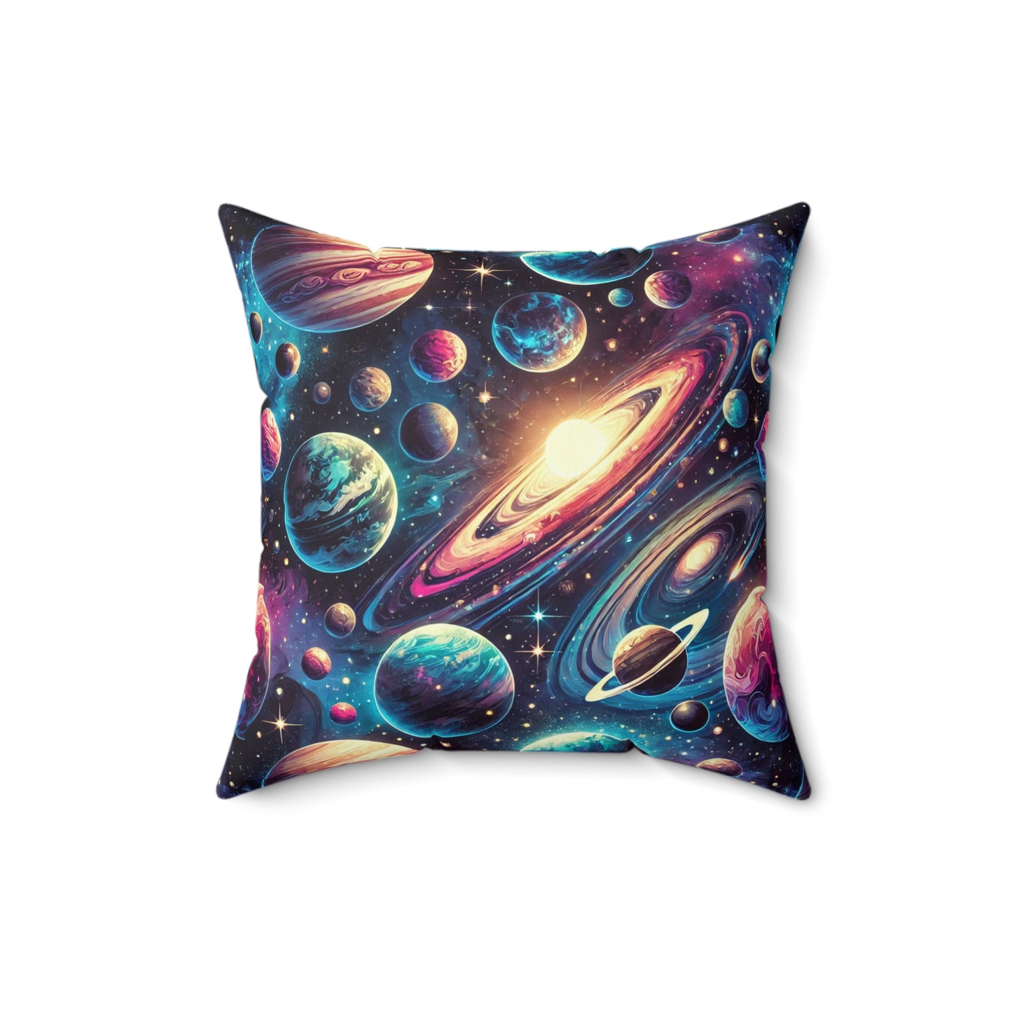 Spun Polyester Square Pillow