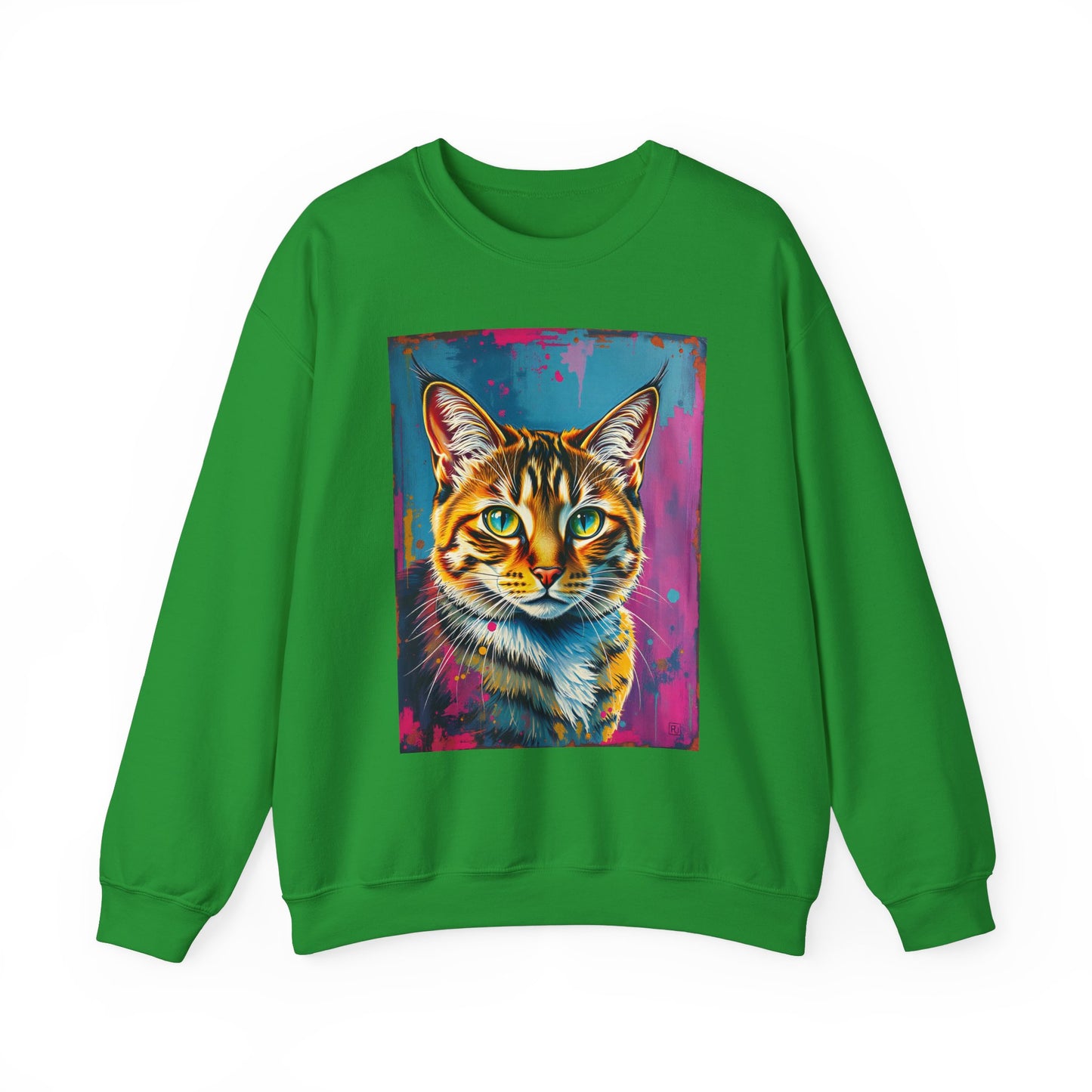 Cat Painting Sweatshirt