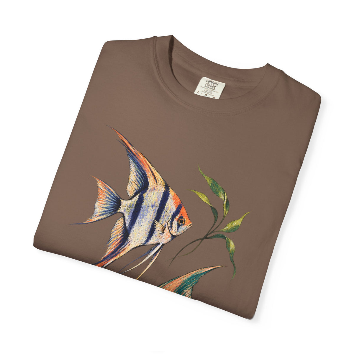 Angelfish Pair Tee Freshwater Angelfish Tropical Aquarium Fishkeeping Shirt